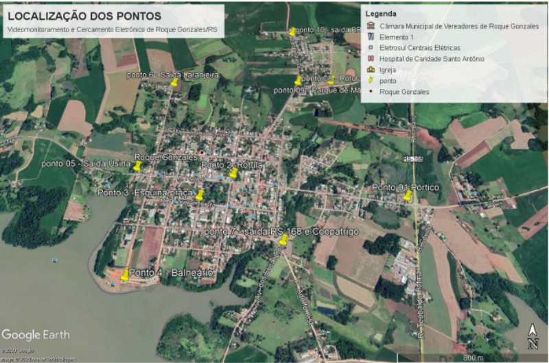 Aberta licitação para instalação do Sistema de Videomonitoramento e Cercamento Eletrônico do Município
